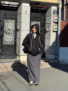 「miette（ミエット）のアイテム」を使った、titivateさん（レディース・150cm）の冬コーディネート