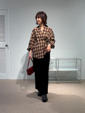 「titivate（ティティベイト）のアイテム」を使った、titivateさん（レディース・163cm）の秋コーディネート
