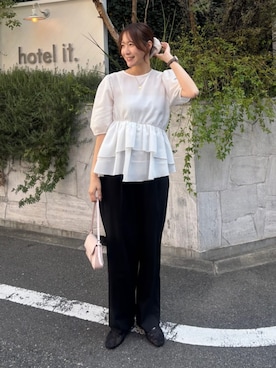 titivateさん（レディース・163cm）の春コーディネート