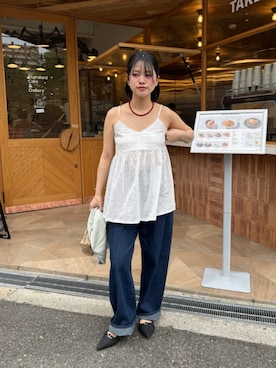 「miette（ミエット）のアイテム」を使った、titivateさん（レディース・150cm）の春コーディネート