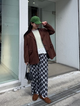 titivateさん（レディース・157cm）の冬コーディネート