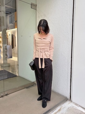 「miette（ミエット）のアイテム」を使った、titivateさん（レディース・162cm）の冬コーディネート