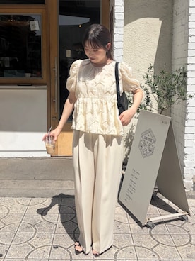 「titivate（ティティベイト）のアイテム」を使った、titivateさん（レディース・162cm）の夏コーディネート