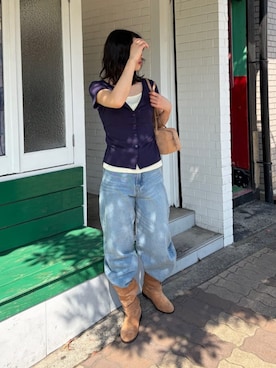 「miette（ミエット）のアイテム」を使った、titivateさん（レディース・162cm）の春コーディネート