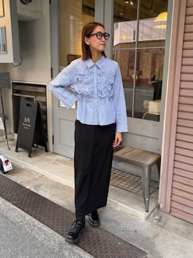 「miette（ミエット）のアイテム」を使った、titivateさん（レディース・166cm）の冬コーディネート