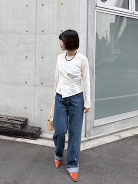 「miette（ミエット）のアイテム」を使った、titivateさん（レディース・161cm）の冬コーディネート