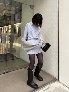 「miette（ミエット）のアイテム」を使った、titivateさん（レディース・161cm）の冬コーディネート