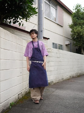 「大学生ではない」｜Ryosukeさん（メンズ・183cm）の夏コーディネート