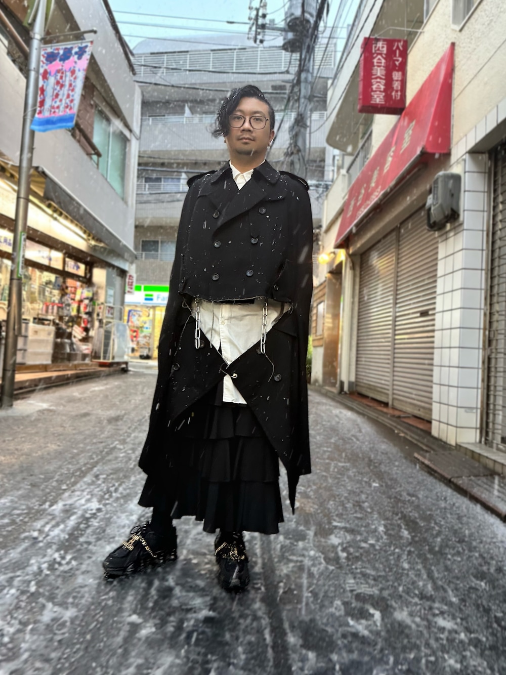 COMME des GARÇONS メンズ プリーツスカートBLACK モード COMME des GARÇONS メンズ プリーツスカートBLACK モード COMME des