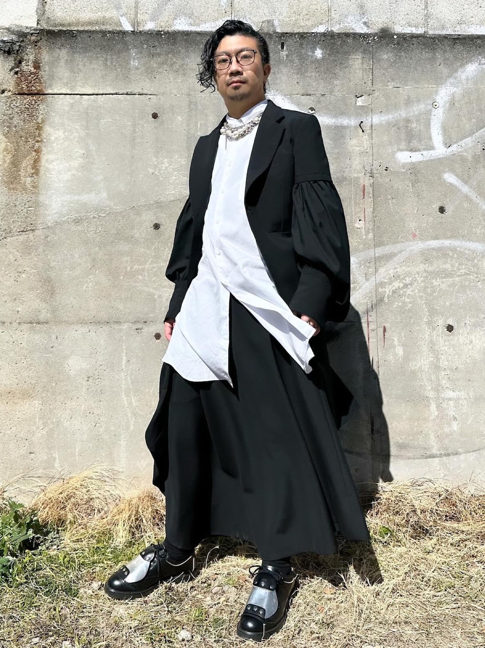 JUNYA WATANABE COMME des GARCONSのネックレスを使った人気