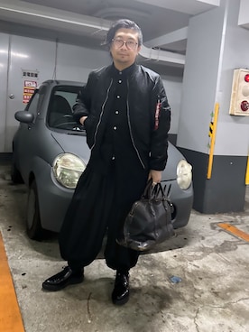 「ジョージコックス」｜やまんさん（メンズ・167cm）の冬コーディネート