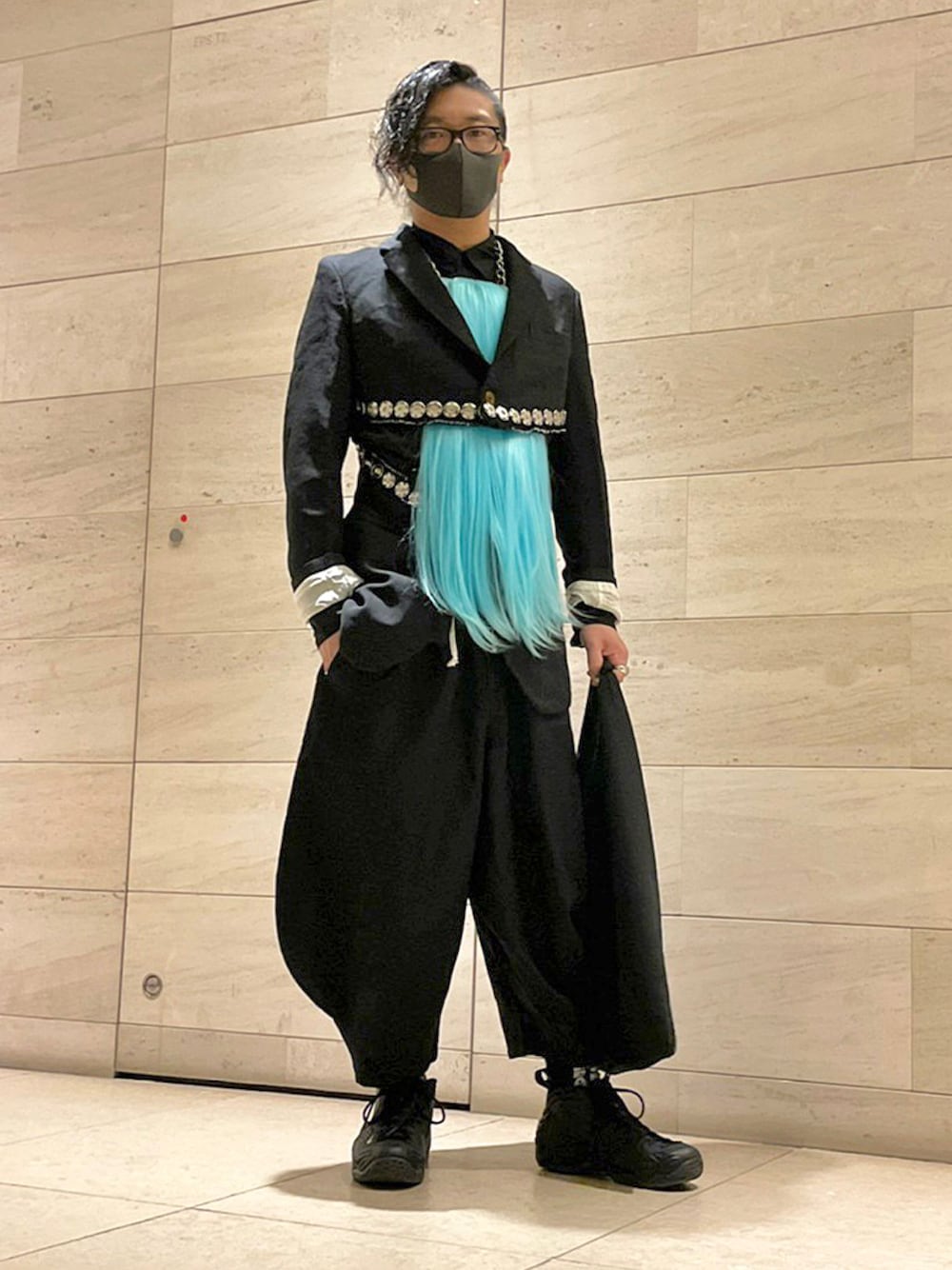 COMME des GARCONS HOMME PLUSのネックレスを使った人気ファッション