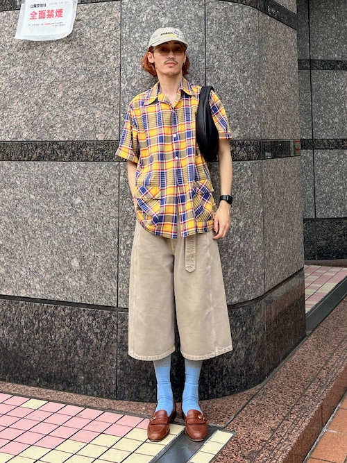 LEMAIRE ツイストハイウエストクロッフトシンス 【関税込】 LEMAIRE ツイスト ショートパンツ | ブルー | FARFETCH JP