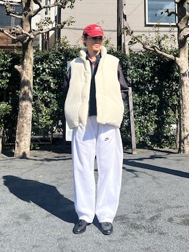 「AURALEE（オーラリー）のアイテム」を使った、RIKUさん（メンズ・168cm）の春コーディネート