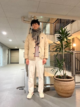 「GERRY（ジェリー）のアイテム（ジャケット/アウター）」を使った、一休さん（メンズ・184cm）の冬コーディネート