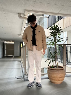 「GERRY（ジェリー）のアイテム（ジャケット/アウター）」を使った、一休さん（メンズ・184cm）の冬コーディネート