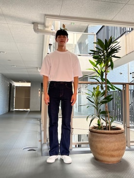 「CONVERSE TOKYO（コンバーストウキョウ）のアイテム（帽子）」を使った、一休さん（メンズ・184cm）の夏コーディネート