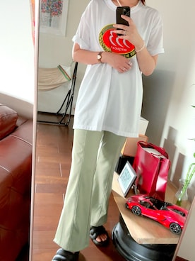 「Marc by Marc Jacobs（マークバイマークジェイコブス）のアイテム（腕時計）」を使った、aakaさん（レディース・167cm）の夏コーディネート