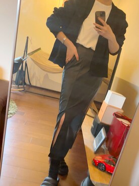 「大人ファッション」｜「アイテム（腕時計）」を使った、aakaさん（レディース・167cm）の秋コーディネート