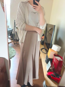 aakaさん（レディース・167cm）の春コーディネート