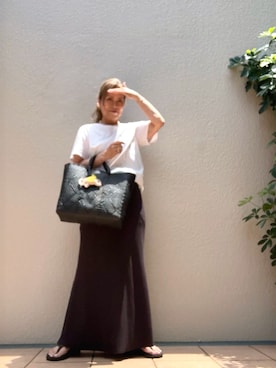 「Letra（レトラ）のアイテム」を使った、ts.styleさん（レディース・159cm）の夏コーディネート
