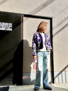 「アイテム（水筒）」を使った、ts.styleさん（レディース・159cm）の冬コーディネート