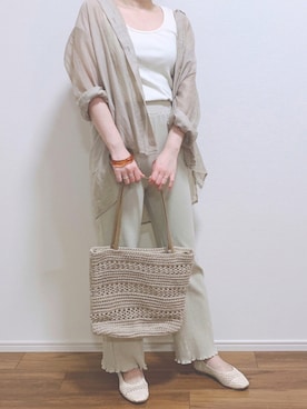 「152cm」｜「アイテム（その他）」を使った、k___018さん（レディース・152cm）の夏コーディネート