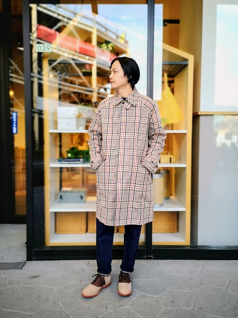 ts(s) 20SS ステンカラーコート ts(s) 20SS ステンカラーコート