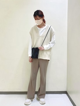 「秋トレンド2021」｜🍦みうみ🍦さん（レディース・165cm）の秋コーディネート