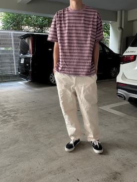 「SEDAN ALL-PURPOSE（セダンオールパーパス）のアイテム」を使った、ひーろーさん（メンズ・182cm）の夏コーディネート