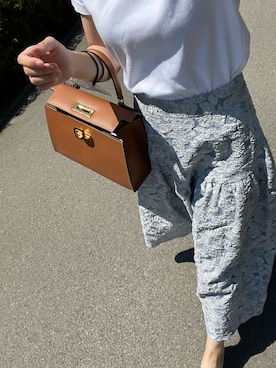 「AG by aquagirl（エージーバイアクアガール）のアイテム（スカート）」を使った、Mさん（レディース・158cm）の夏コーディネート