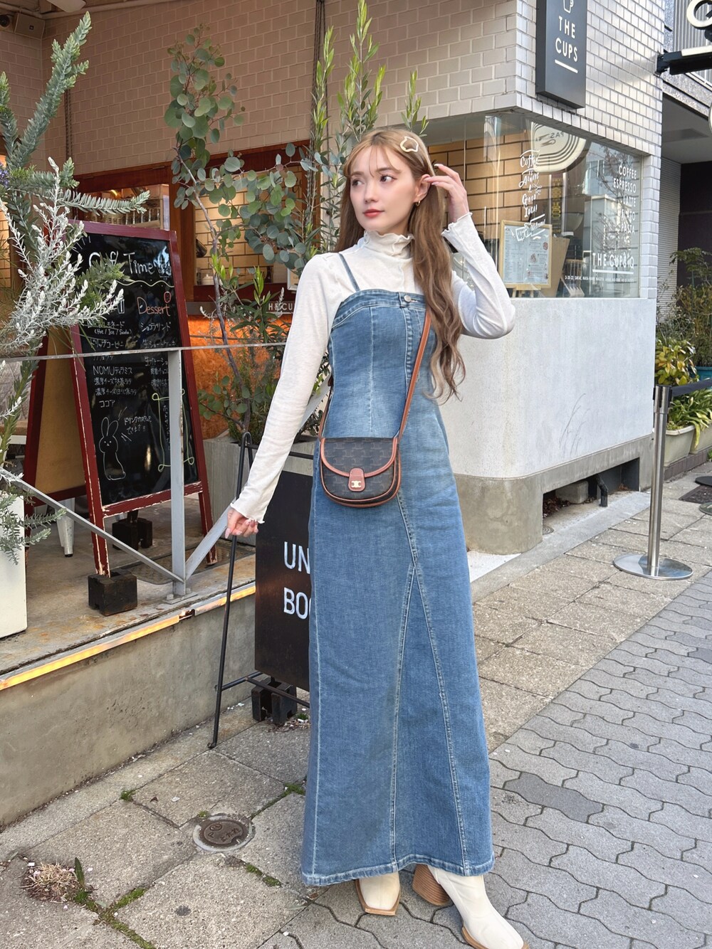 n a g i s a｜EVRISのワンピースを使った春コーディネート - WEAR