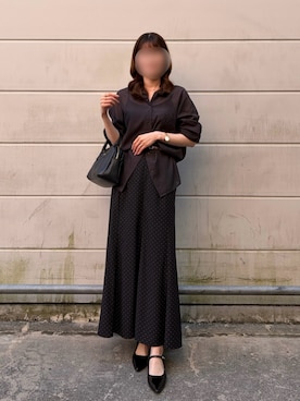 「FURLA（フルラ）のアイテム」を使った、ちまさん（レディース・159cm）の秋コーディネート