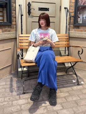 「アイテム（その他トップス）」を使った、yuさん（レディース・170cm）の秋コーディネート