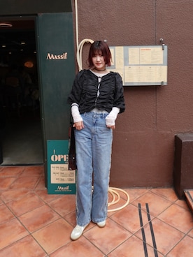 yuさん（レディース・170cm）の春コーディネート