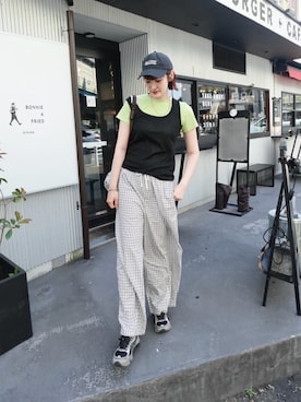 yuさん(レディース・170cm)の夏コーディネート