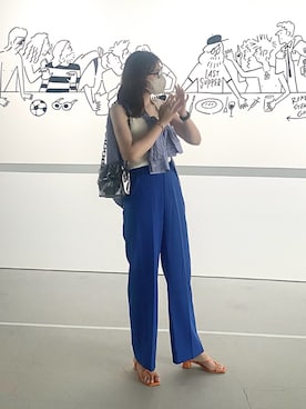 yuさん(レディース・169cm)の夏コーディネート