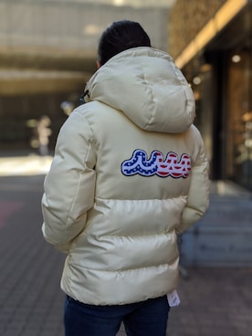 「muta（ムータ）のアイテム（ブルゾン）」を使った、みねさん（メンズ・161cm）の秋コーディネート