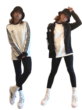 「adidas（アディダス）の《adidas》GRAND COURT BASE SHOES アディダス グランド コート ベース（スニーカー）」を使った、napsさん（レディース・155cm）の秋コーディネート
