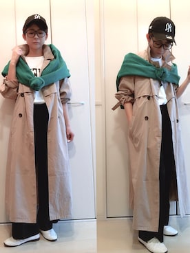 napsさん（レディース・155cm）の春コーディネート