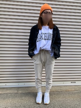 「FUNALIVE（ファンアライブ）のアイテム（帽子）」を使った、mijinko79さん（レディース・151cm）の秋コーディネート