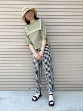 atsukonokoさん（レディース・166cm）の夏コーディネート