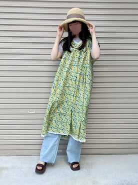 atsukonokoさん（レディース・166cm）の夏コーディネート
