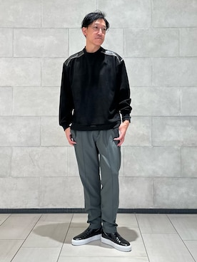 「5351 POUR LES HOMMES（ゴーサンゴーイチプールオム）のアイテム」を使った、Tsudakaさん（メンズ・176cm）の冬コーディネート