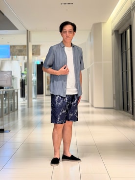 「5351 POUR LES HOMMES（ゴーサンゴーイチプールオム）のアイテム（パンツ）」を使った、Tsudakaさん（メンズ・174cm）の春コーディネート