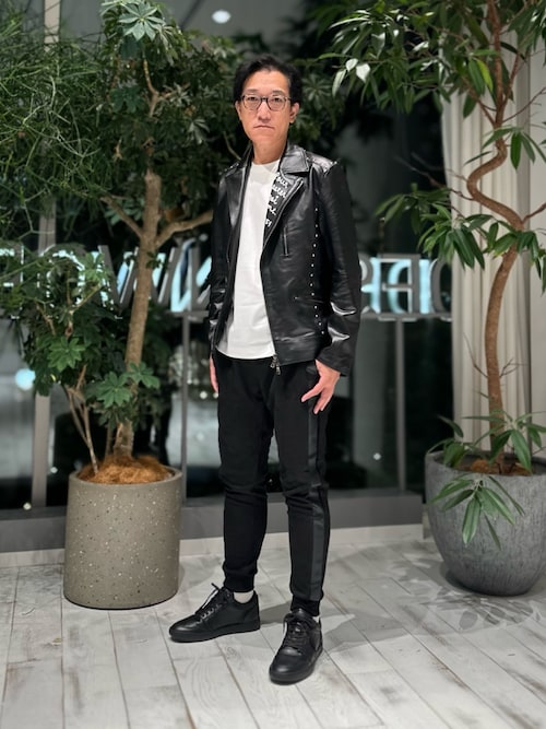 5351 Gackt着用　大人気　即完売　レザージャケット　ライダース　山羊革 5351 Gackt着用大人気即完売レザージャケットライダース山羊革