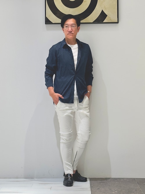 5351 POUR LES HOMMES シャツ フィブリルワッシャー 長袖シャツ