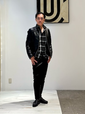 「5351 POUR LES HOMMES（ゴーサンゴーイチプールオム）のアイテム」を使った、Tsudakaさん（メンズ・174cm）の冬コーディネート