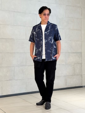「5351 POUR LES HOMMES（ゴーサンゴーイチプールオム）のアイテム」を使った、Tsudakaさん（メンズ・174cm）の夏コーディネート