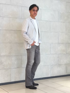 「5351 POUR LES HOMMES（ゴーサンゴーイチプールオム）のアイテム」を使った、Tsudakaさん（メンズ・174cm）の夏コーディネート